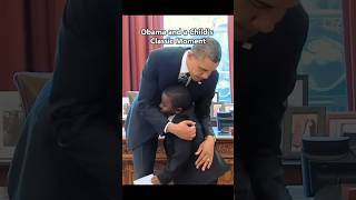 Classic Heartwarming Moments: Barack Obama with Children#barackobama #funny #funnyshorts #laugher