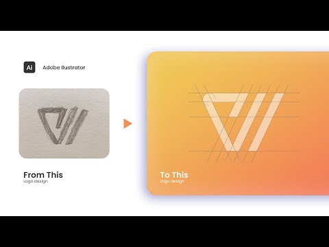 Cara Membuat Logo Menggunakan Guidelines / Sistem Grid | Adobe Illustrator Indonesia