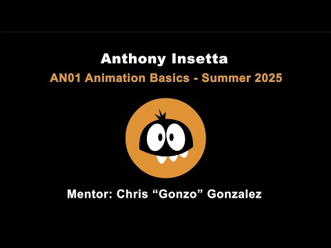Animation Basics Summer 2025 Progress Reel (Animation Mentor)