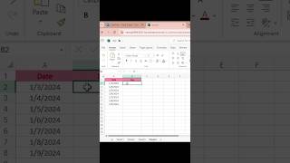 Quickly Add Days to Dates in Excel! 📅💡 #ExcelTips #DateFormatting #shorts #ExcelHacks