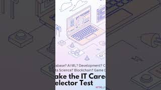 Let the IT Career Selector Test guide you to the perfect role in tech 💻✨#CareerInIT #TechCareer