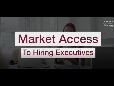 Market Access to Hiring Executives (The Barrett Group)