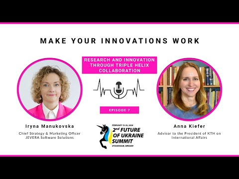 Anna Kiefer about RESEARCH AND INNOVATION THROUGH COLLABORATION