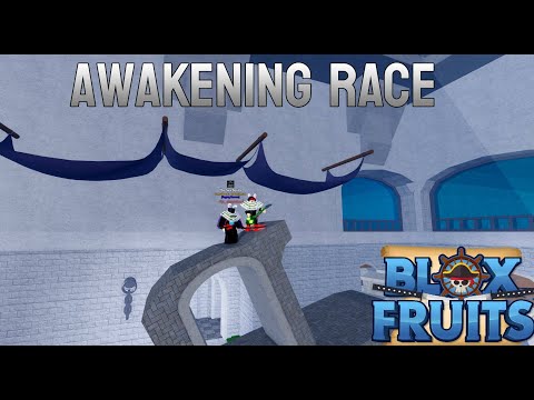 🔴BLOX FRUIT AWAKENING RACE V4 LET GOO!!! (HAPPY NEW YEAR)
