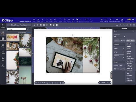 Drawtify Photo Blender & Mixer - Create Mixed Pictures by Overlaying Images