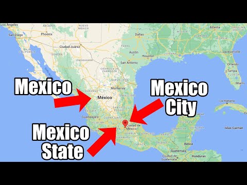 Diferences Between Mexico, Mexico City and Mexico State