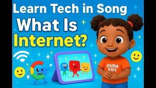 What is the Internet? | Fun Tech Song for Kids #whatisinternet #kidssongs  #techforkids