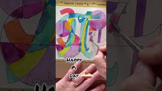 Happy Pi Day Tutorial #piday #numberart