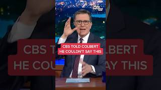 CBS Told Colbert He Can't Air An Interview! He Did It Anyway