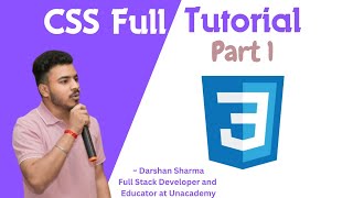 CSS Complete Course for Beginners 2024 | Part-1 | GitHub | CSS