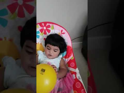 Joanna and yellow ball