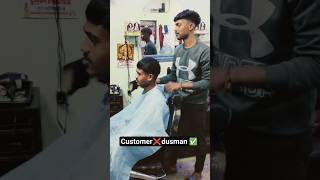 customer ❌ dusman ✅ new haircut video💯 #originalcontent #whowillbemylifepartnerta #thatfunnyfeeling