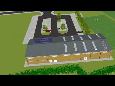 My First Sketchup Animation - GAA Facility