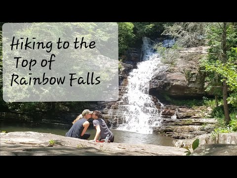 Cleveland, TN Hiking Chilhowee Trails at Ocoee Dam: The Rainbow Falls