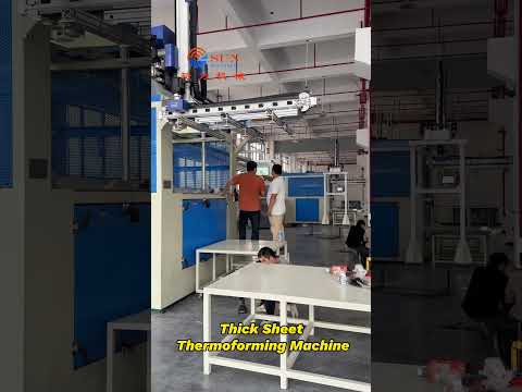 Thick Sheet Thermoforming Machines#logistics pallet#thermoforming #factory #machine