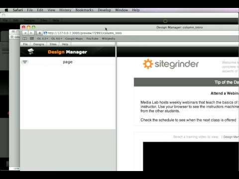 18-Introduction to Columns - Photoshop to HTML Websites with SG3