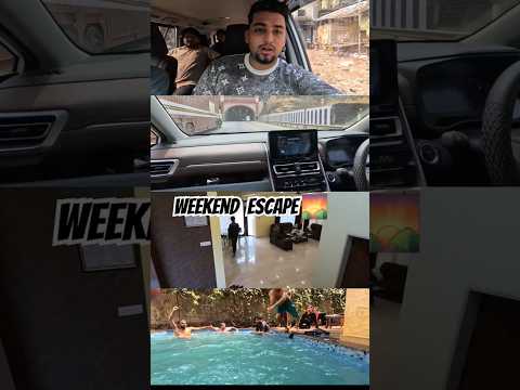 "Weekend Escape🌄 Road Trip With Real One". #shorts #villavibes #atrangiyaari #weekendvibes #trip