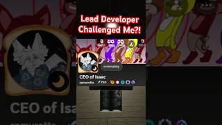 This DEVELOPER Made a BET With Me In Forsaken... #forsaken #roblox