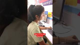 how to show ms word all shortcuts #computertricks #shortvideo #newshorts #mswordtricks #tricks