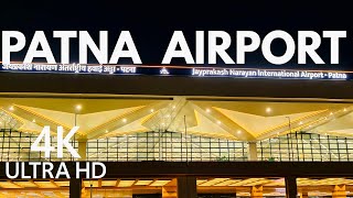 Patna Airport New Terminal Building - Cinematic 4K Video | Inside View | Shaswat Kumar Vlog