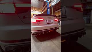 AUDI S4 B9 TITANIUM CATBACK @VALVEDEXSHAUSTS