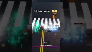 I think I won ⚡️☠️ ( Roblox ) #shorts #roblox