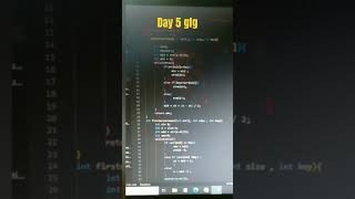 Day 5 last occurrence  gfg problem solution #coding #cpp #python #coder #easycode