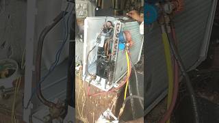 outdoor unit pressure,🛠️#airconditioning #acrepairing #airconditioner #acvibes #acwork #accircuits