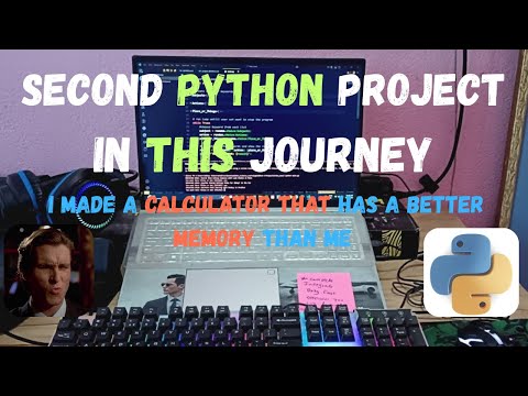 Python Calculator with History Save | My 2nd Data Science Project 🧠📊 | Day 55 of Learning AI/ML