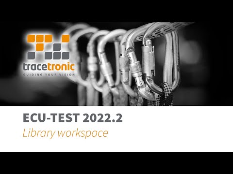 ecu.test Library workspace
