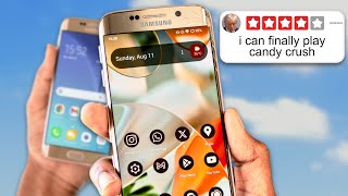 I Turned the Galaxy S6 into a Modern Phone!