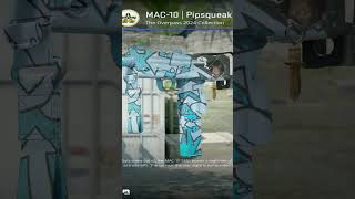 CS2| MAC-10 | Pipsqueak Craft | Mouse holding knife *COOL* #cs2 #cs2craft #cs2charm