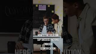 SAP Success Factors Enduser | For more info call us on +917037034447 or visit online.iihr.edu.in