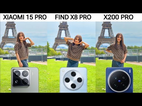 Xiaomi 15 Pro vs Oppo Find X8 Pro vs  Vivo X200 Pro - The Ultimate Camera Showdown #techzoofy