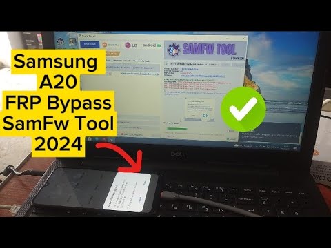 Samsung A20  Bypass FRP By Samfw FRP Tool One Click Free Work 100%.