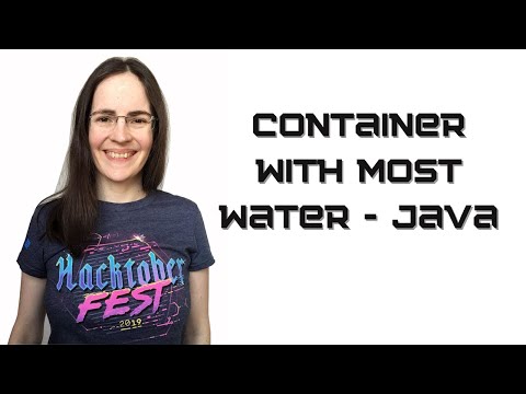 Container with most water - Java Leetcode Solution