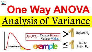What is One Way ANOVA (Analysis of Variance) in Statistics | Explained with Examples