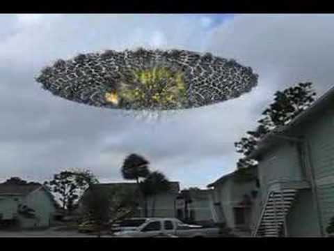 ufo attack ( My first 3-D animation attempt )