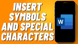 How to Insert Symbols and Special Characters in Word (2024)