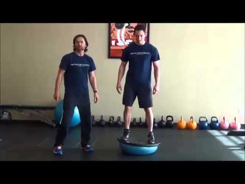 BOSU Ball Squat