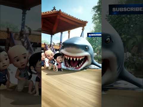 Susanti dimakan hiu #upinipin #animasi #kartun #cartoon #upinipinterbaru #tralalerotralala #funny