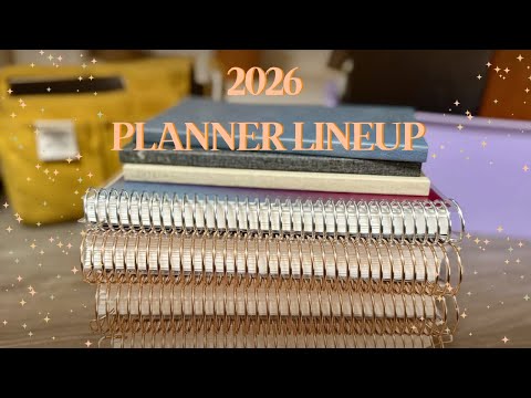 2026 Planner Lineup┃2 Year YouTube Anniversary┃Rough Draft Challenge Reflections 