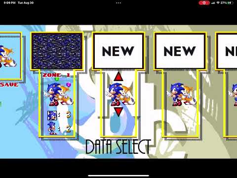 Having fun with debug mode in sonic 3 air