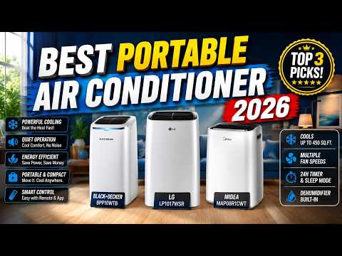 Best Portable Air Conditioner 2026 | Cool Your Room Fast!