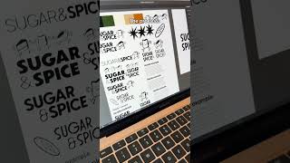 SUGAR & SPICE BRAND IDENTITY 🍞🥐 #artist #designtips #designprocess #graphicdesignerslife  #designer