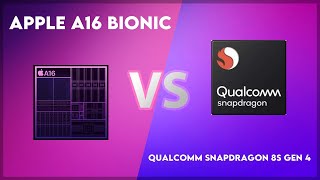 Apple A16 Bionic vs Qualcomm Snapdragon 8s Gen 4 Technical Comparison