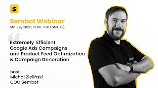 Extremely Efficient Google Ads Campaigns and Product Feed Optimization & Campaign Generation