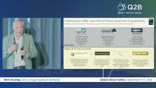 Q2B25 Silicon Valley | Bert de Jong, Senior Scientist, Lawrence Berkeley National Laboratory