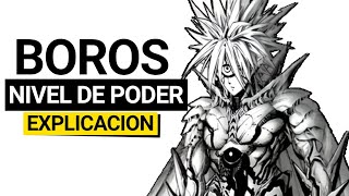 ¿QUE TAN PODEROSO ERA LORD BOROS? ONE PUNCH MAN