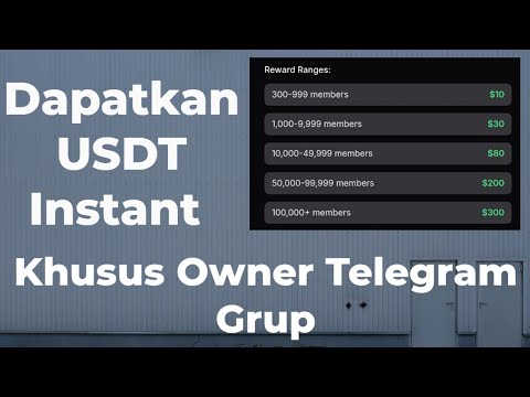 Dapatkan USDT Gratis Instant - Event Promosi Bot Telegram Terbaru 2025